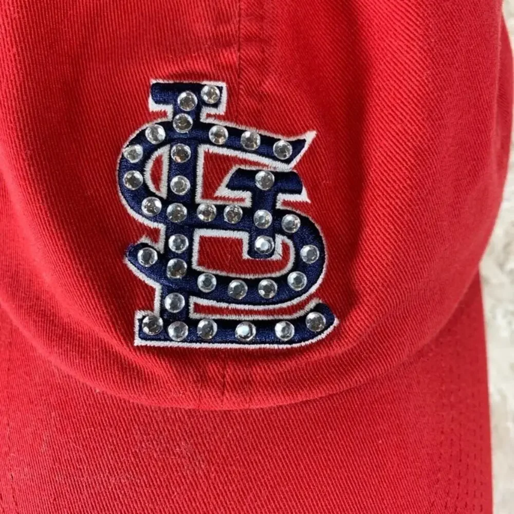 Saint Louis Cardinals Baseball Hat Rhinestone LGOG SL